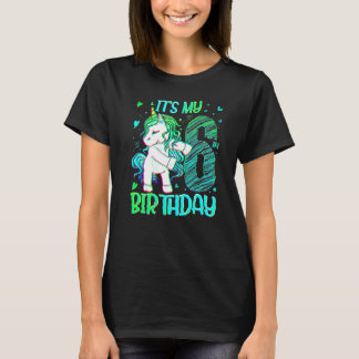 Camiseta Unicornio de 6 años de edad Chica Unificado