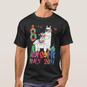 Camiseta Unicornio de 8 años de edad desde 2014