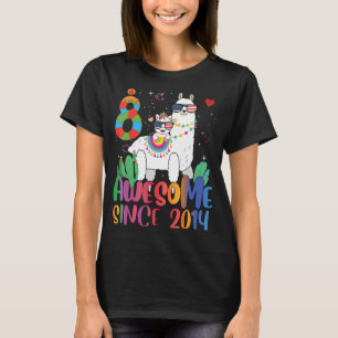Camiseta Unicornio de 8 años de edad desde 2014
