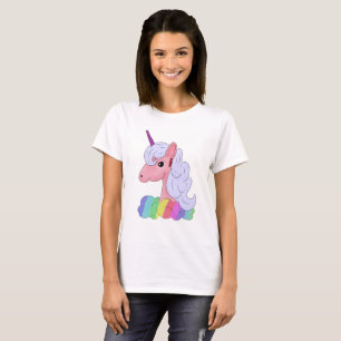 Camiseta Unicornio de arco iris