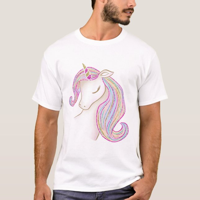 Camiseta Unicornio de bonito (Anverso)
