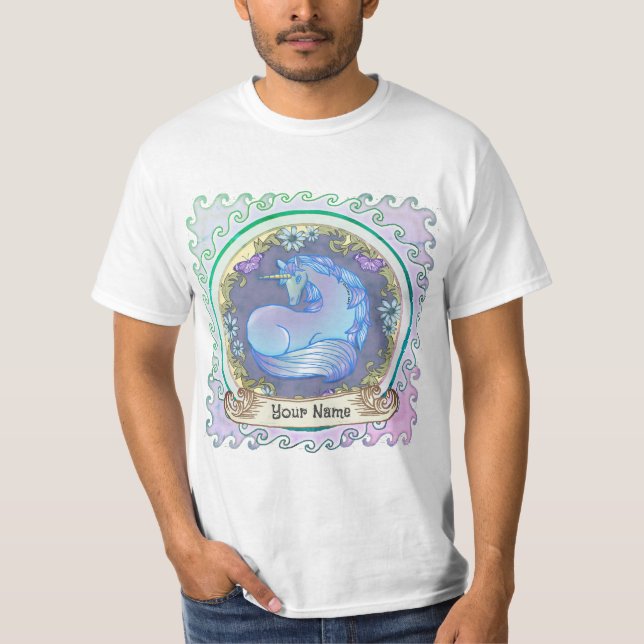Camiseta Unicornio de bonito (Anverso)