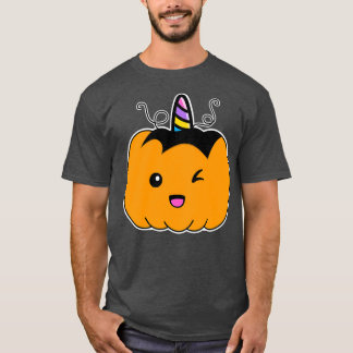 Camiseta Unicornio de Calabaza Halloween Halloween