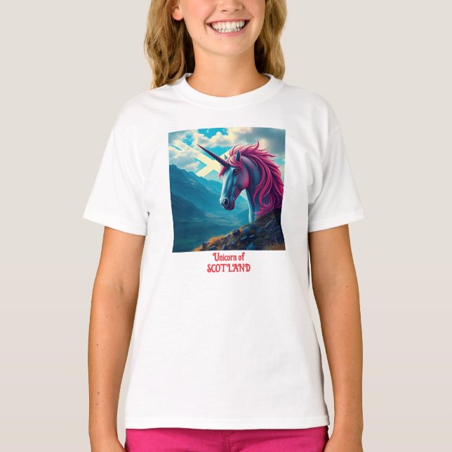 Camiseta Unicornio de Escocia (Anverso)