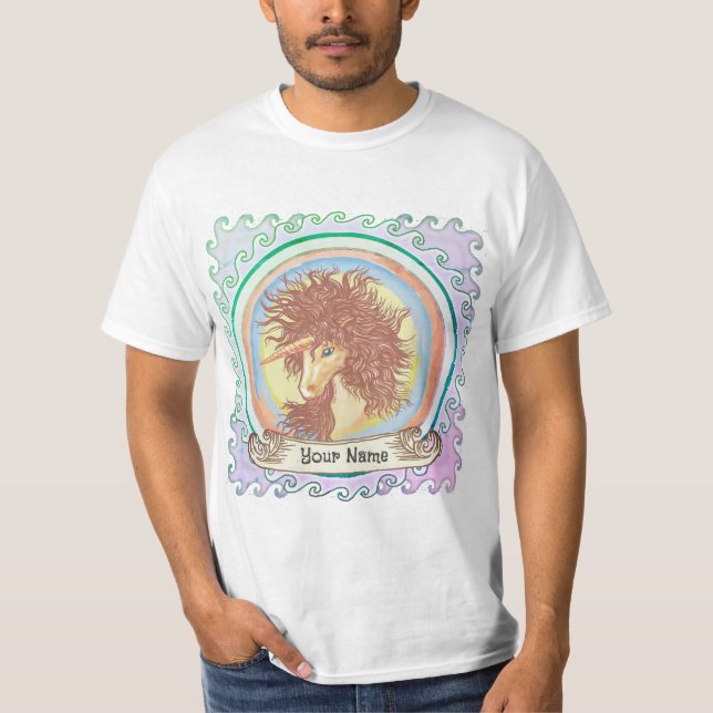 Camiseta Unicornio de fantasía (Anverso)