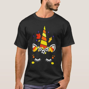 Camiseta Unicornio de fútbol lindo - Noche de terror de oto