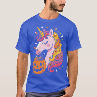 Camiseta Unicornio de Halloween Lindo divertido