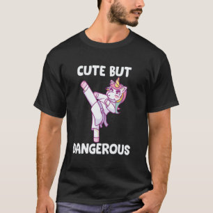 Camiseta Unicornio de Karate Lindo pero Peligroso
