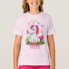 Camiseta Unicornio de mariposa antes del 1° día de vuelta a