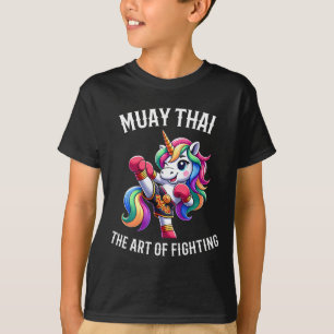 Camiseta Unicornio de Muay Thai Lindo - Kickboxing y Unicor