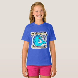 Camiseta Unicornio de Narwhal del mar