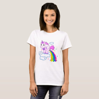 Camiseta Unicornio de Pooping