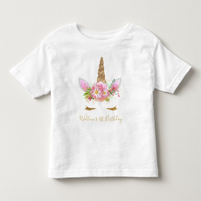 Camiseta unicornio de Ruffle (Anverso)