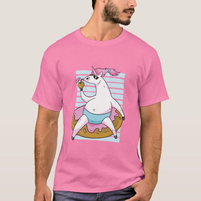 Camiseta Unicornio de verano (Anverso)
