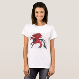 Camiseta Unicornio del dragón