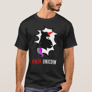 Camiseta unicornio del ninja
