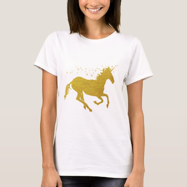 Camiseta Unicornio del oro (Anverso)