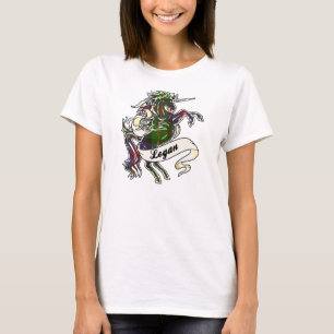 Camiseta Unicornio del tartán de Logan