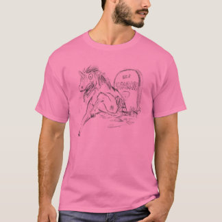 Camiseta Unicornio del zombi