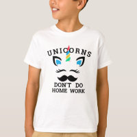 Camiseta unicornio divertida - Tee de 'No hago tra