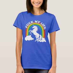 Camiseta Unicornio Divertido Amante de Memes Sarcásticos Ka