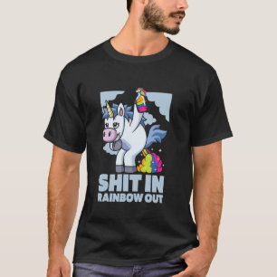Camiseta Unicornio Divertido Caballo Mitológico - Animal Un