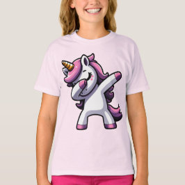 Camiseta Unicornio Divertido Haciendo Dab Cute Para Amante