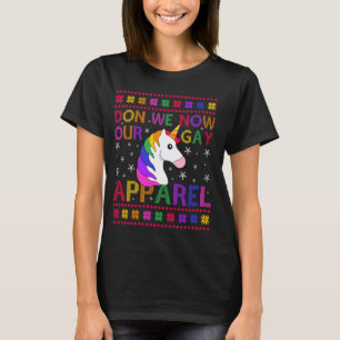 Camiseta Unicornio Don We Now Nuestros Divertidos Navidades