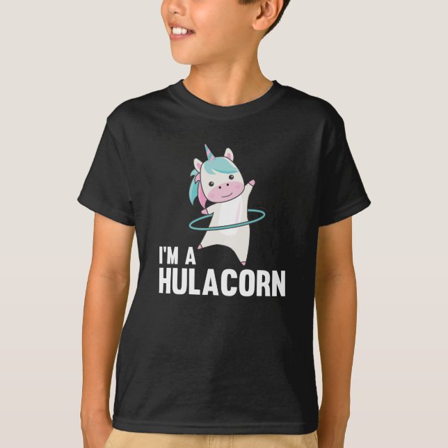 Camiseta Unicornio El Hullern Sports Cute Hulacorn (Anverso)