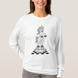 Camiseta Unicornio en ajedrez como pieza de ajedrez Knight