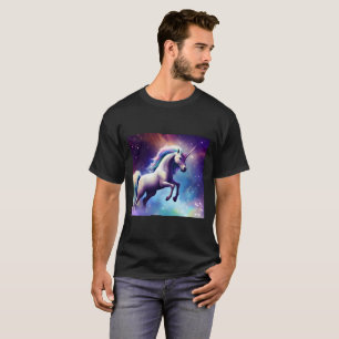 Camiseta Unicornio en el espacio