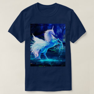 Camiseta Unicornio en luna Pegasus