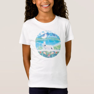 Camiseta Unicornio en un mundo de ensueño paradisíaco perso