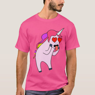 Camiseta Unicornio enamorado