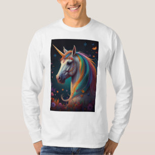 Camiseta "Unicornio encantado: Una criatura mística de la m