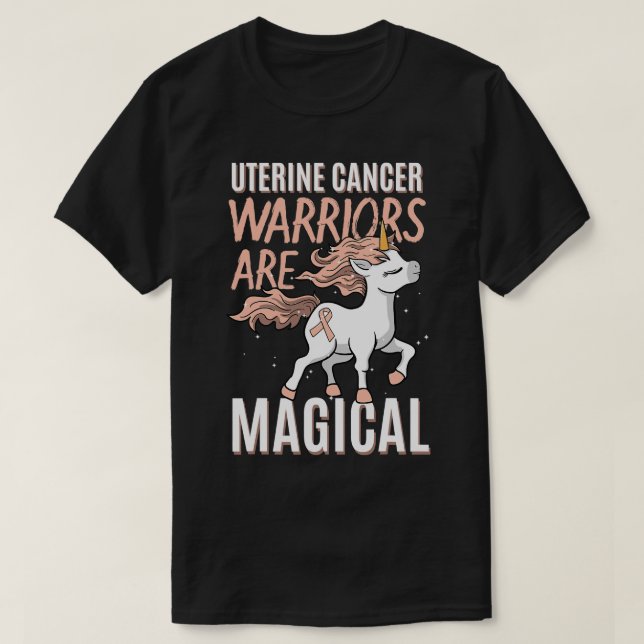 Camiseta Unicornio endémico de útero (Diseño del anverso)