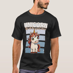 Camiseta Unicornio entra en el unicornio desconocido mágico