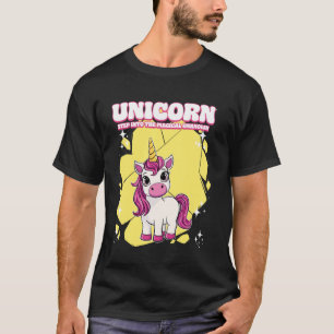 Camiseta Unicornio entra en el unicornio desconocido mágico