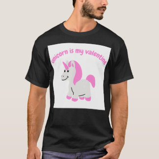 Camiseta unicornio es mi valentina 1