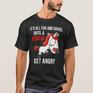 Camiseta Unicornio Es Todo Divertido Y Juegos Hasta Enfadar