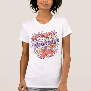 Camiseta Unicornio Espeluznante Unicornio Pequeño Caprichos