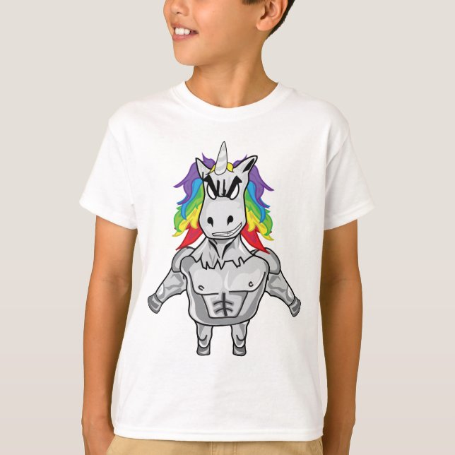 Camiseta Unicornio esteroide (Anverso)