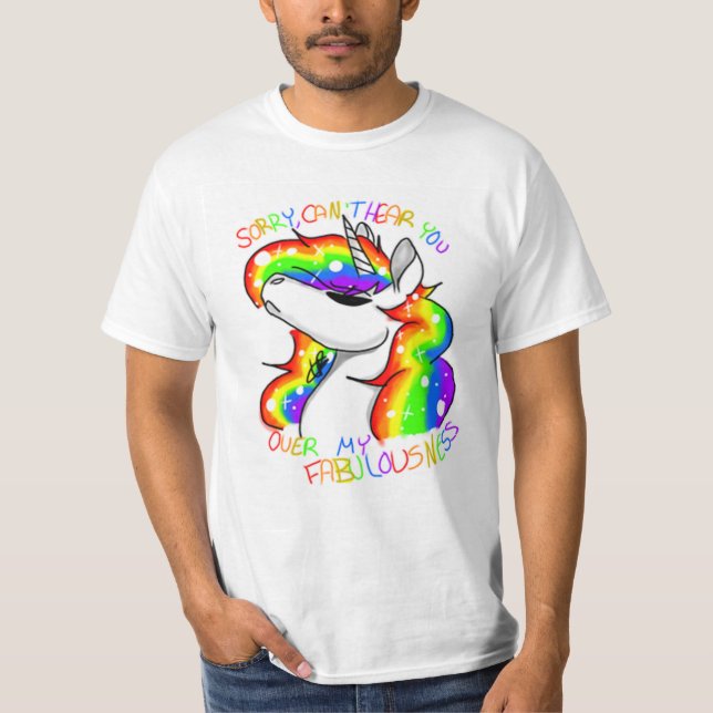 Camiseta Unicornio fabuloso (Anverso)