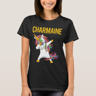 Camiseta Unicornio Feliz - Charmaine Nombre