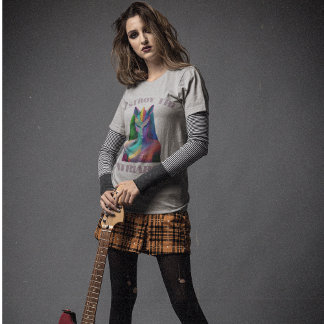 Camiseta Unicornio feminista destruye el arcoiris patriarca