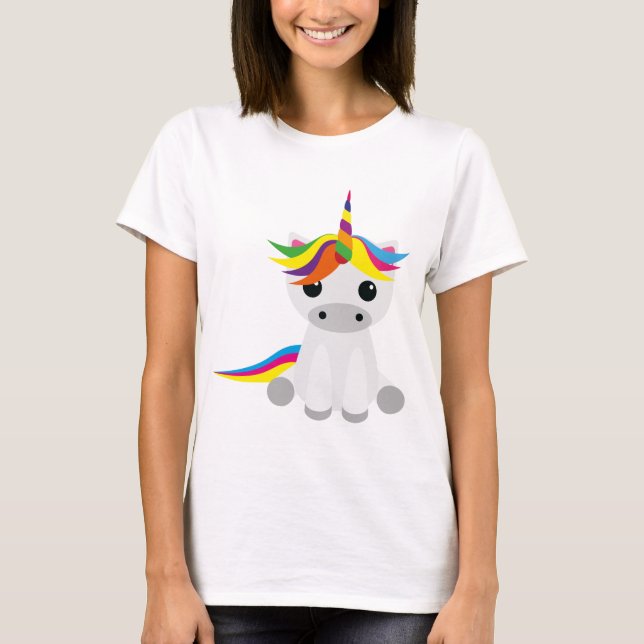 Camiseta Unicornio gráfico (Anverso)