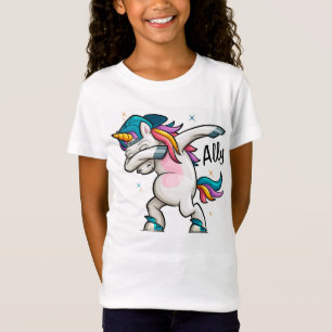 Camiseta Unicornio haciendo dab