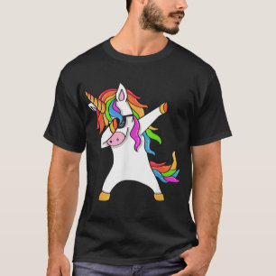 Camiseta Unicornio haciendo Dab Unicornio Dab Regalo de Uni