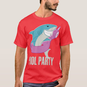 Camiseta Unicornio inflable Fiesta de billar flotó divertid