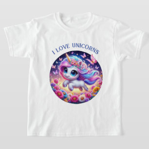 Camiseta unicornio lindo